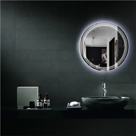 Lúxus andstæðingur-þoka Bluetooth hitun LED snjallspegill