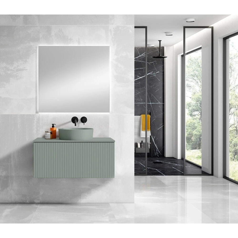 Green Modern Bathroom Vanity Green Modern Bathroom Vanity