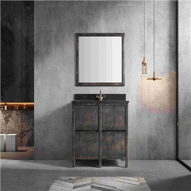 36" Distressed Wood Vanity