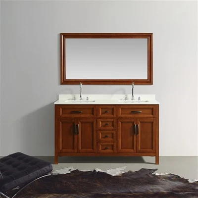 Rauður Real Wood Vanity